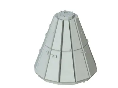 Sci Fi Object No 2853 Low Poly Low-poly 3D model