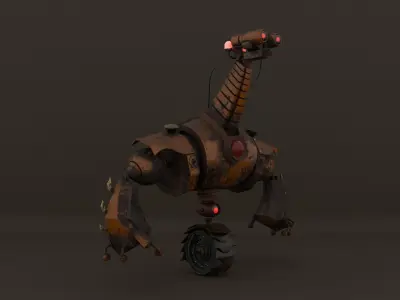 ROBO 3D MODEL MAYA 3D model