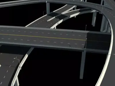 junction road 3D model
