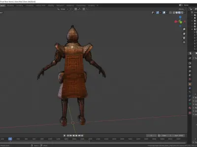Fantasy Chess Character Pack with Weapons Low-poly 3D model