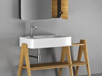 Nik furniture bath 3D model