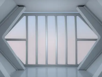 Sci Fi Room 3D model purchase