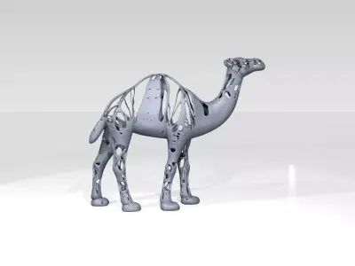 Dromedary Dust Voronoi 3D model