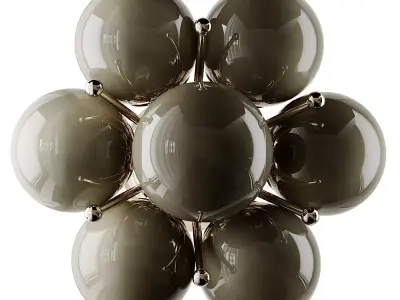 Sakura Flush Mount - Sconce by Fabio Ltd 3D model