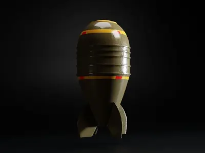 Nuclear Bomb 3D model shop