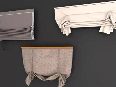Window Blinder Collection 3D model