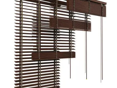 Wood Blinds 3D model