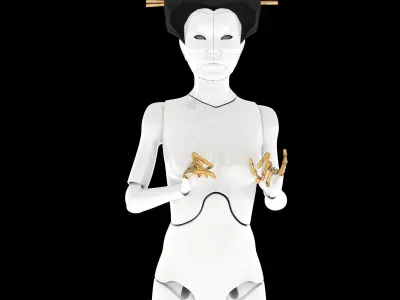 Ghost In The Shell Geisha 3D model