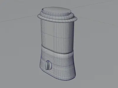 LED Campinglamp 3D model