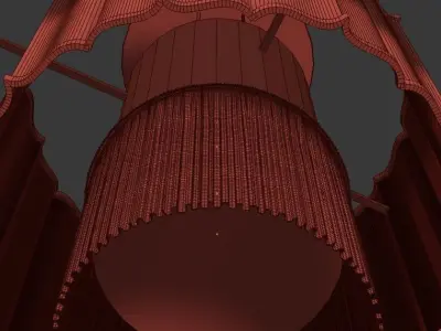 Japan lamp 3D model purchase