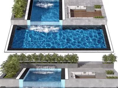 SWIMMING POOL NO117 A 3D model