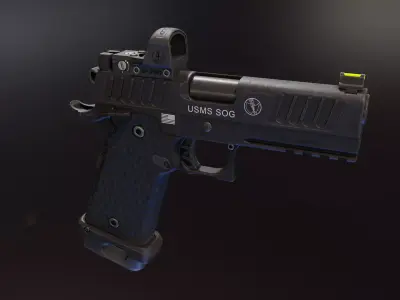 STI USMS SOG Low-poly 3D model