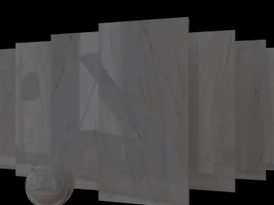Marble Set Gioia Silver 80x160 Texture