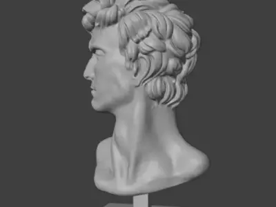 Arno Breker Readiness 3D Bust Model for Rendering and Printing 3D model