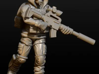 Survivors 3D print model