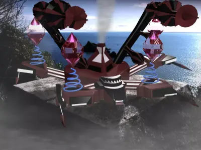 Battle Space Craft 3D model