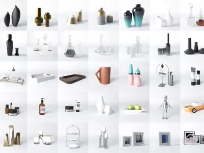 Furniture Library Collection - 1062 Models 3D Model Pack