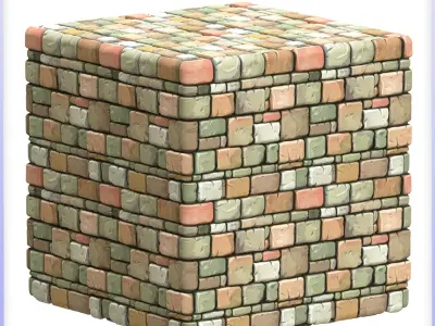 Stylized Wall Seamless Texture Texture 11