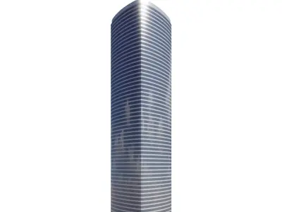 Parametric Building 1d2 3D model