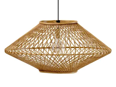 Madam Stoltz Bamboo Ceiling Lamp 3D model