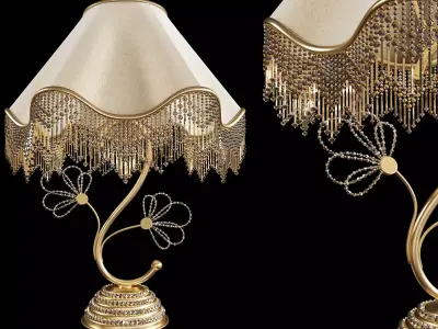 butterfly table lamp 3D model