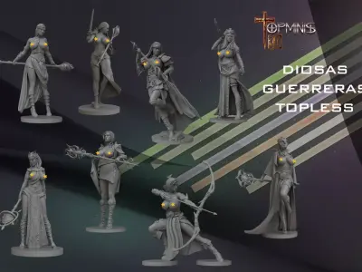 TABLETOP WARRIORS 3D print model