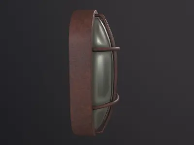 Bulkhead Light 3D Model Low-poly 3D model