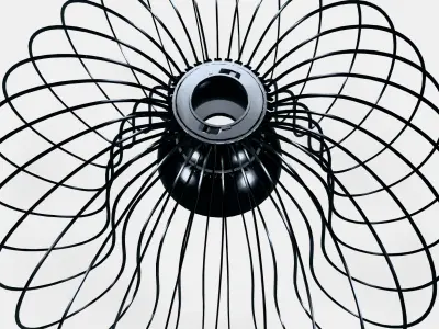 KALLFRONT Pendant lamp shade Low-poly 3D model