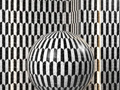 4k Altos Nero Polished Black Marble Tile  Texture