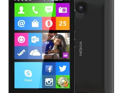 Nokia X2 Dual SIM all color 3D model