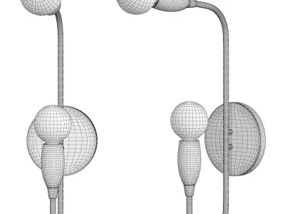 Mitzi Dakota sconce Low-poly 3D model