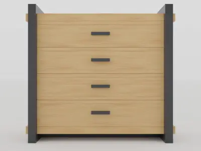 Klasika Series Dresser 3D model