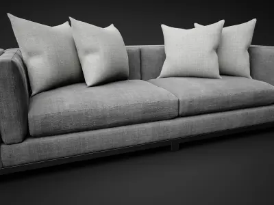 The Kravet Villanova Sofa - SKU DL922-1 3D model