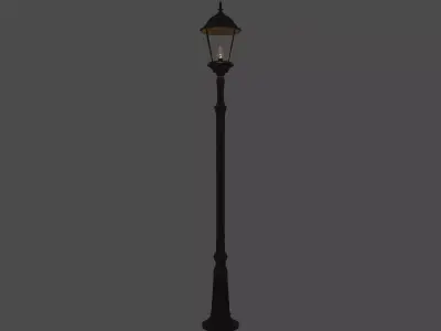 Streetlight street lamp Free 3D model