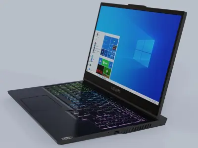Lenovo Legion 5 Laptop - 3D Model 3D model