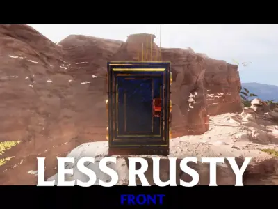 Futuristic Observation Scope Machine 3D model