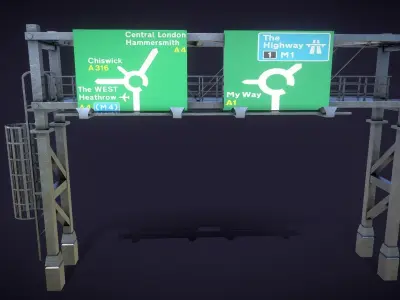 Ramp indicator 3D model