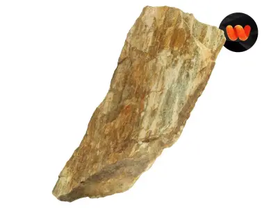 Building Stone Raw Scanned 3D model