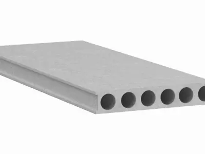 Concrete Slab 3D model shop