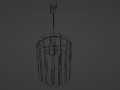 Modern light 2 3D model
