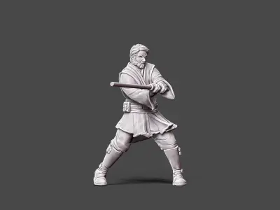 Light adept - 35 mm scale 3D print model