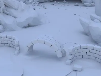environment props 3D model