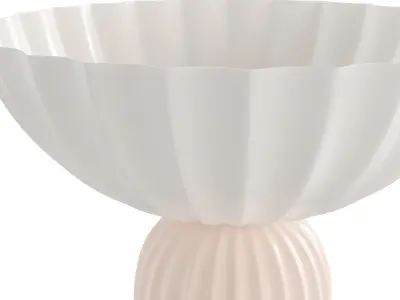 CB2 JEANNE TABLE LAMP 3D model