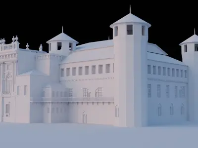 Palazzo Madama - High-Quality 3D model