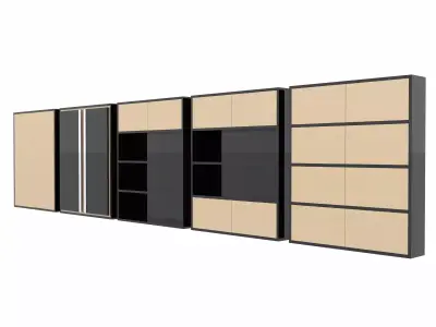 Bath Shelfs 04 3D model