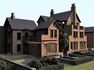 Lake Cottage 3D model