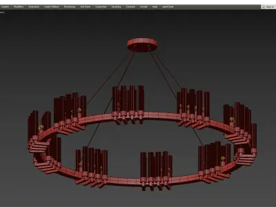 TEAM MATTE Low-poly 3D model