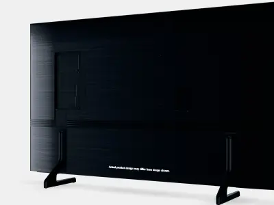 43 Samsung QE43Q60C Low-poly 3D model