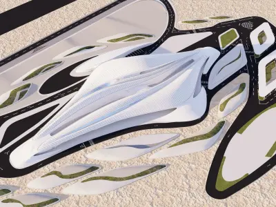 Dubai Beeah  3D model