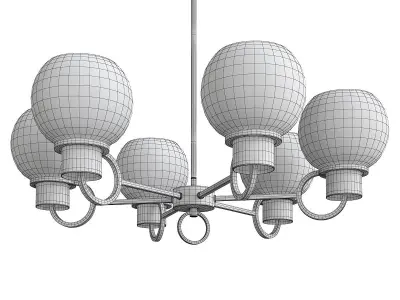 ASCHER CHANDELIER Low-poly 3D model